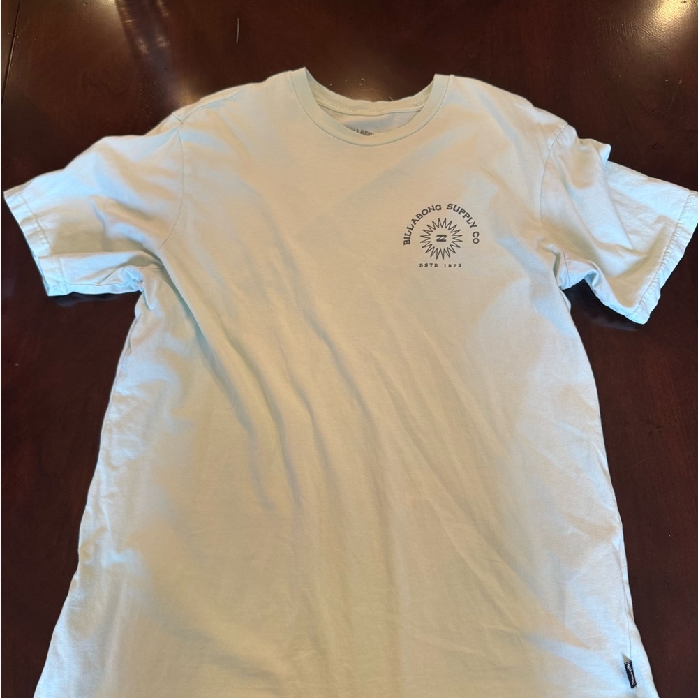 Billabong Light Teal Short-Sleeve Logo T-Shirt - Men